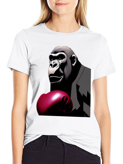 Gorilla Boxer Graphic Tee - Punchy Style