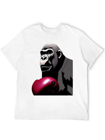 Gorilla Boxer Graphic Tee - Punchy Style
