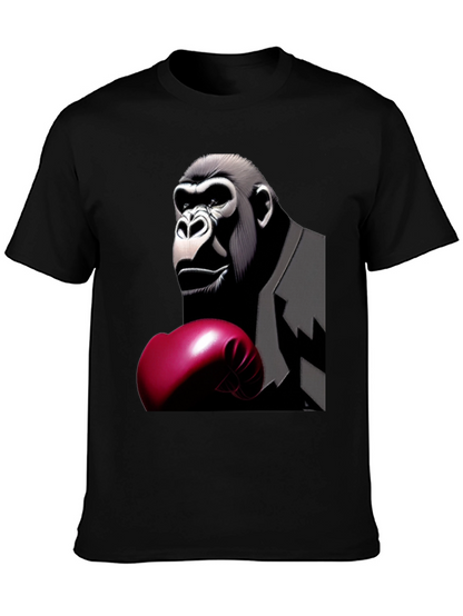 Gorilla Boxer Graphic Tee - Punchy Style