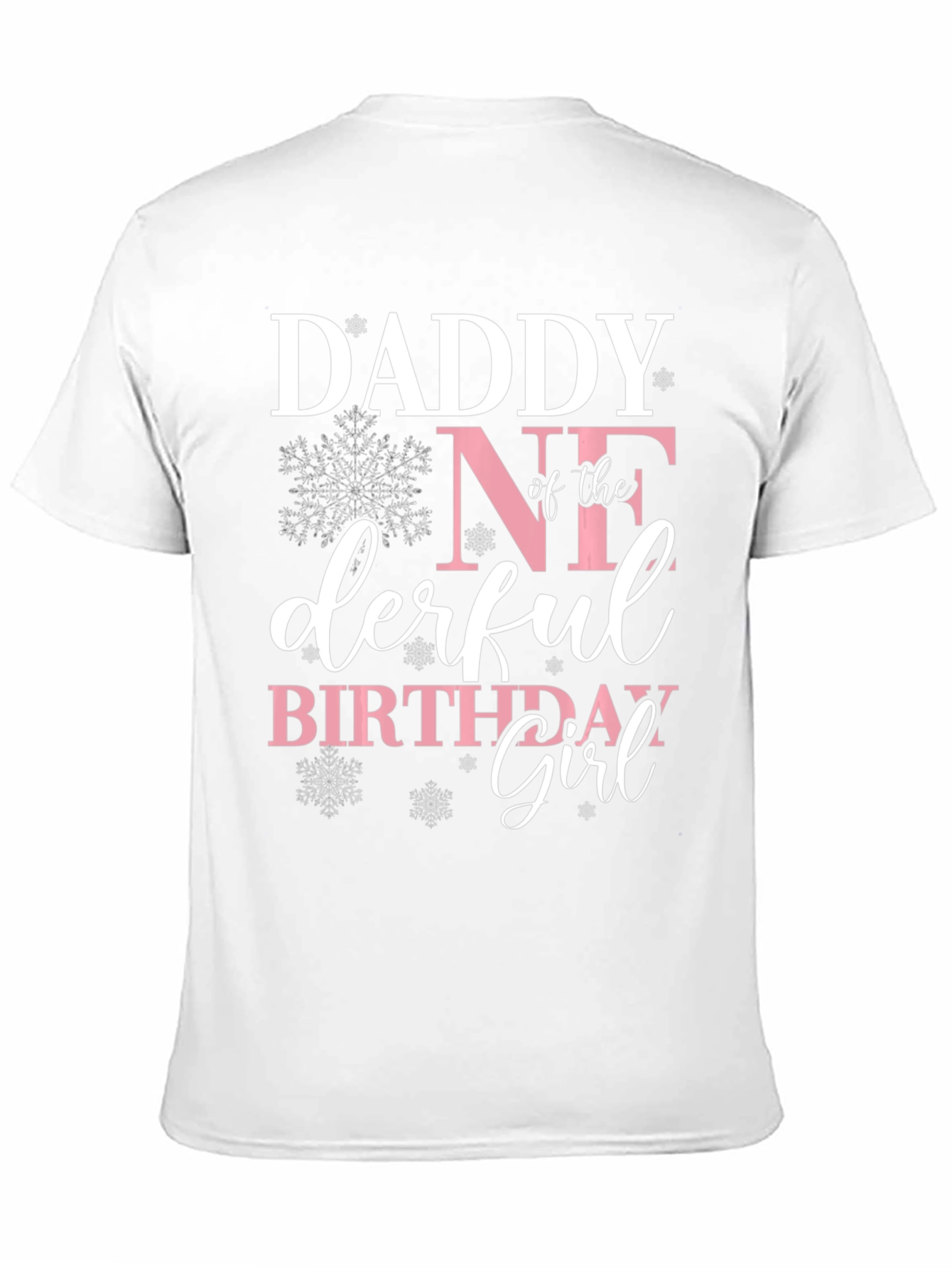 Daddy of the Birthday Girl Graphic Tee
