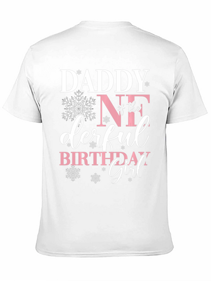 Daddy of the Birthday Girl Graphic Tee