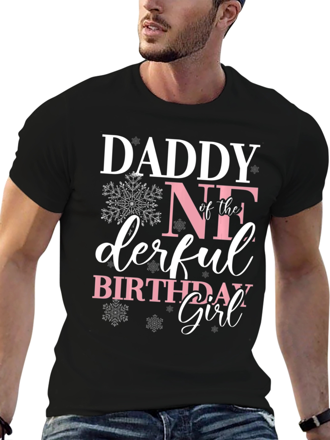 Daddy of the Birthday Girl Graphic Tee