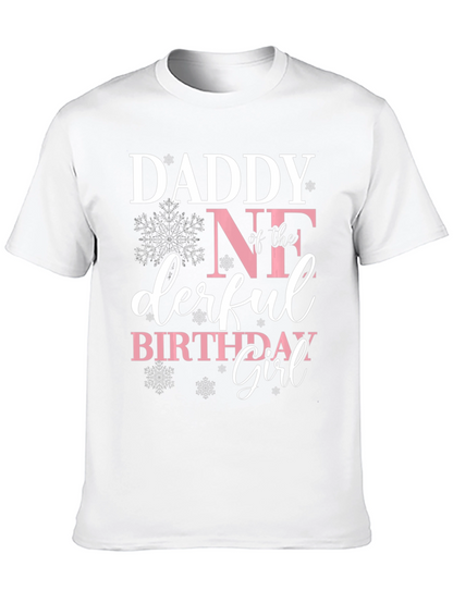 Daddy of the Birthday Girl Graphic Tee