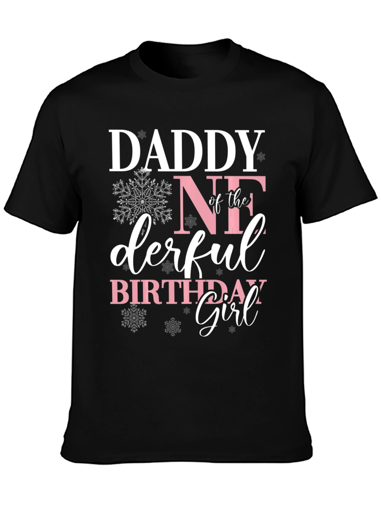 Daddy of the Birthday Girl Graphic Tee