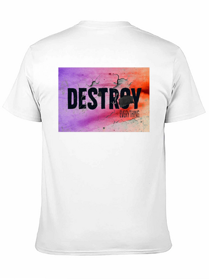 Destroy Everything Graphic Tee - Black
