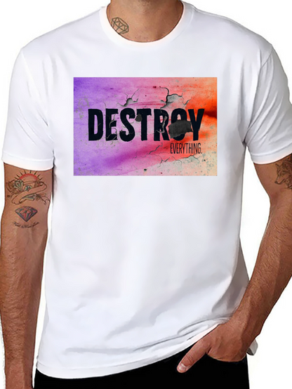 Destroy Everything Graphic Tee - Black