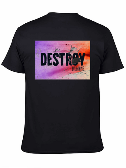 Destroy Everything Graphic Tee - Black
