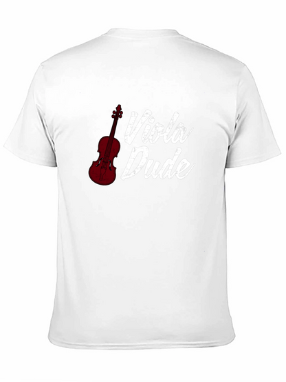 Viola Dude Black T-Shirt