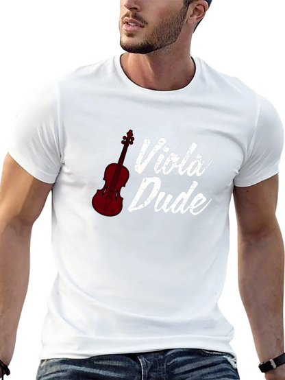 Viola Dude Black T-Shirt