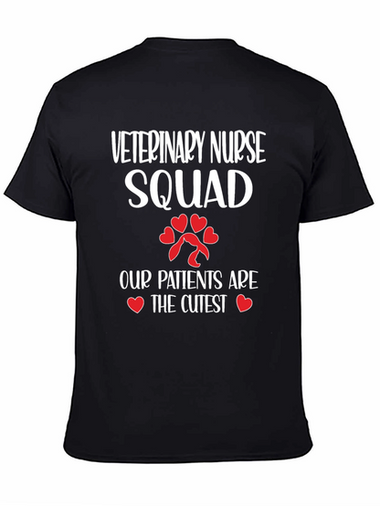 Veterinary Nurse Squad Graphic T-Shirt