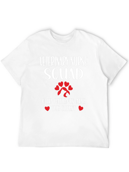 Veterinary Nurse Squad Graphic T-Shirt