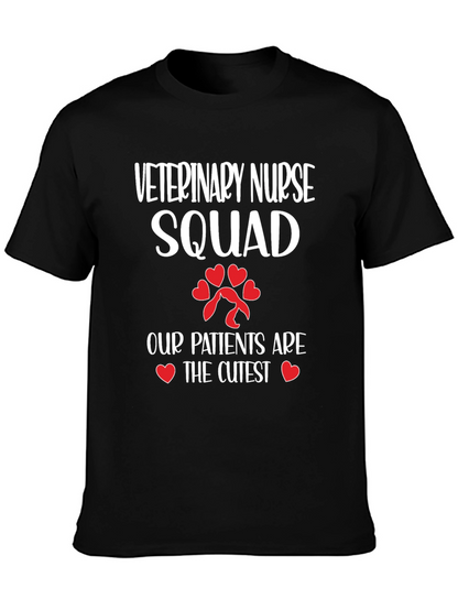 Veterinary Nurse Squad Graphic T-Shirt