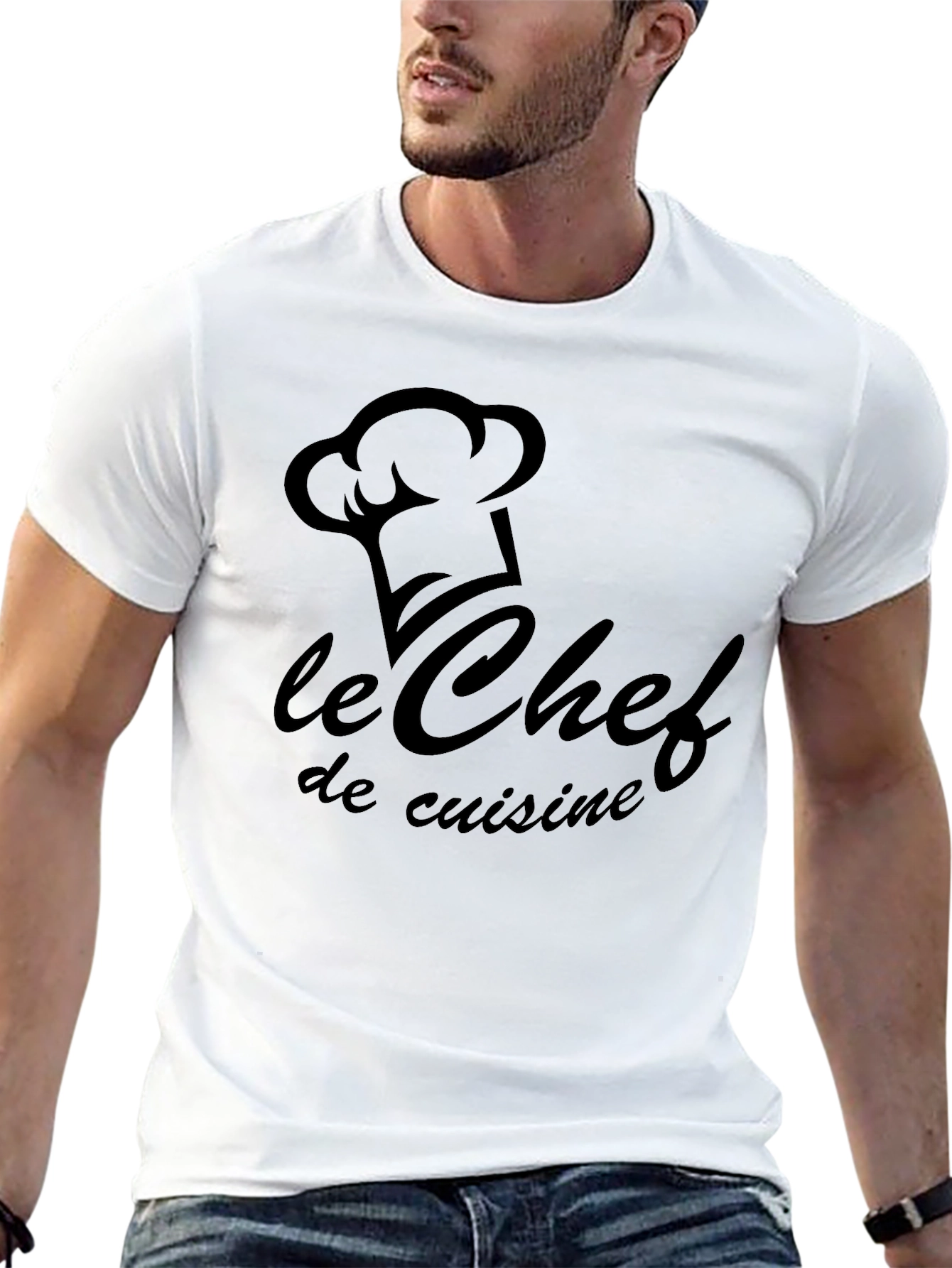 Le Chef de Cuisine Black T-Shirt