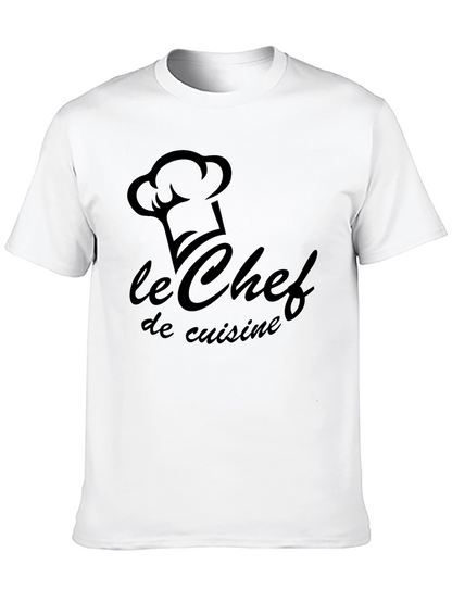 Le Chef de Cuisine Black T-Shirt