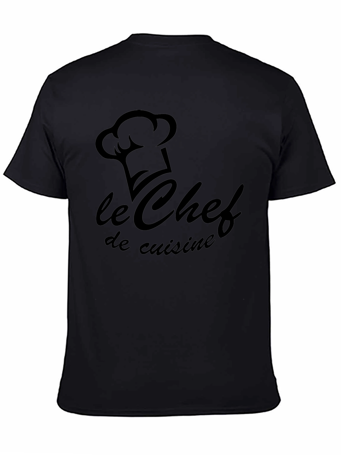 Le Chef de Cuisine Black T-Shirt