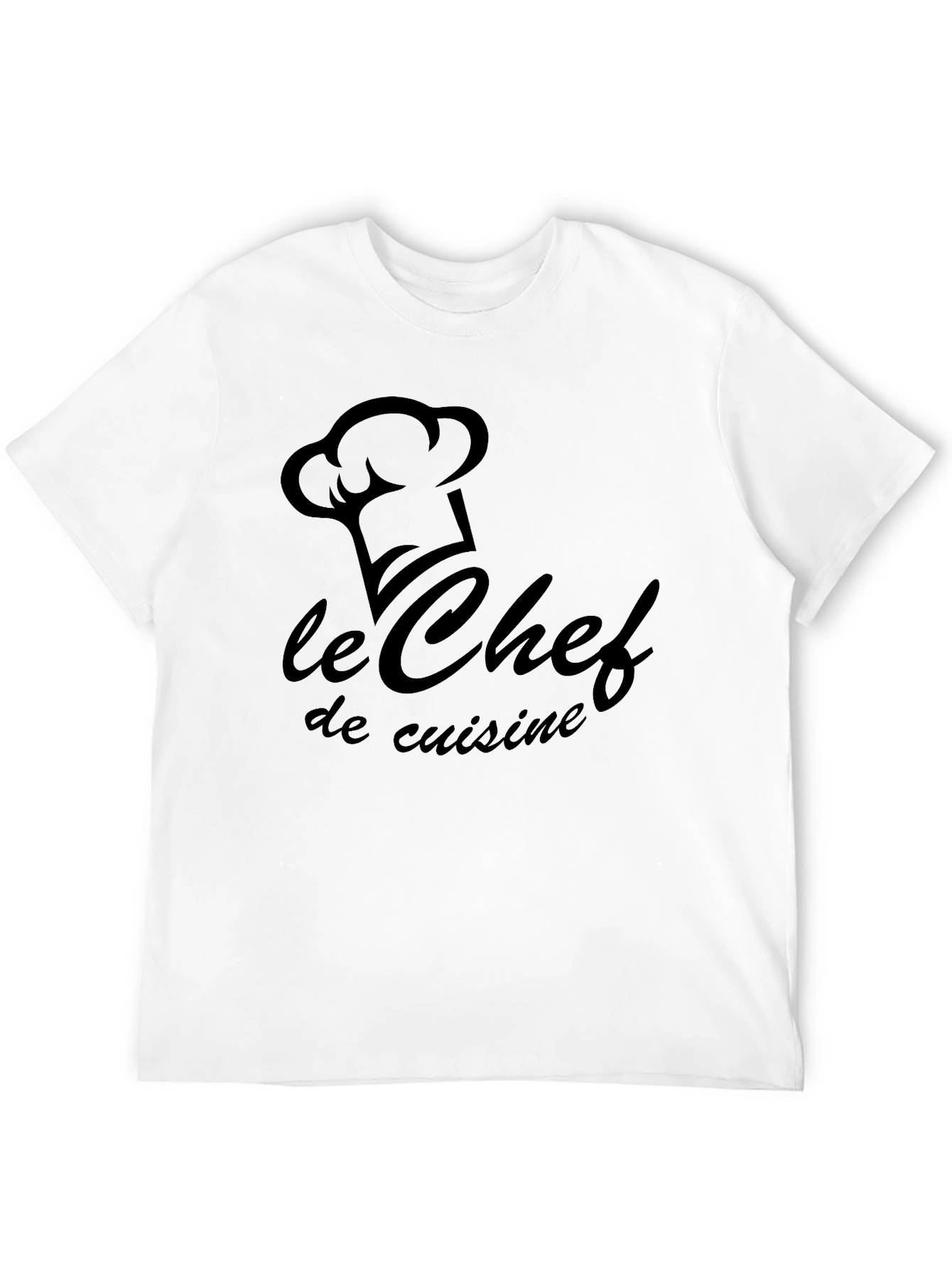 Le Chef de Cuisine Black T-Shirt
