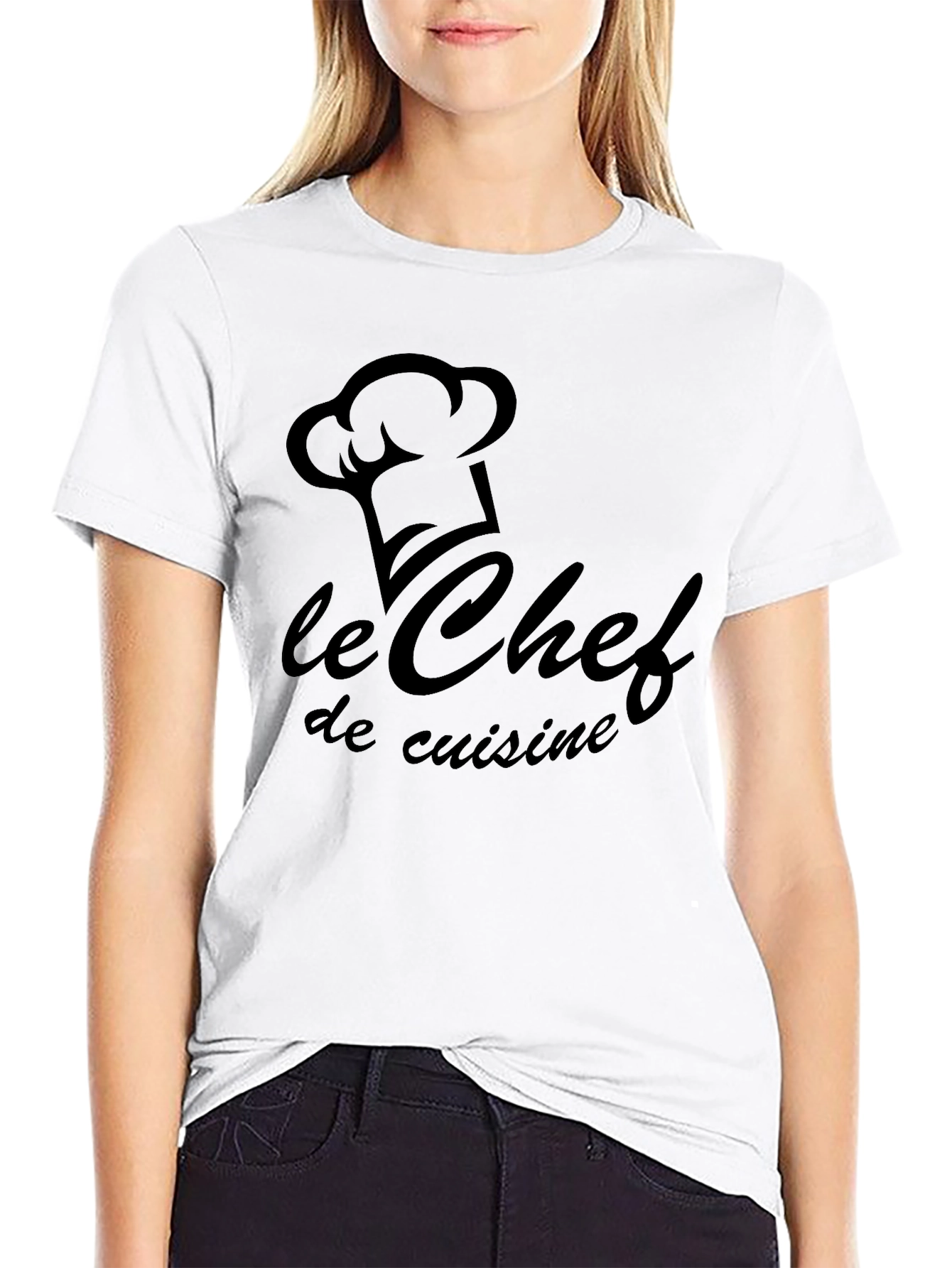 Le Chef de Cuisine Black T-Shirt