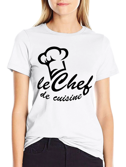 Le Chef de Cuisine Black T-Shirt
