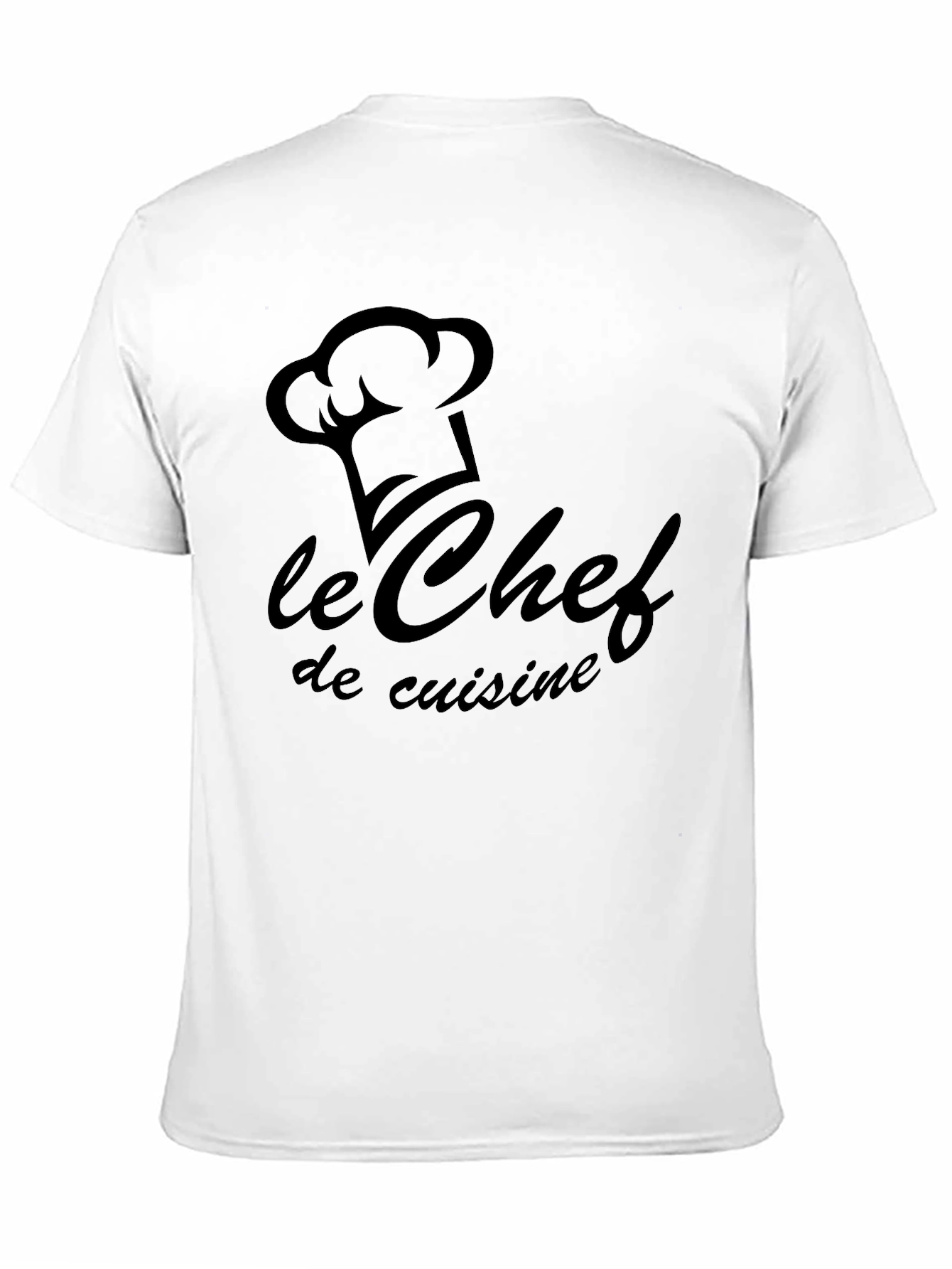 Le Chef de Cuisine Black T-Shirt