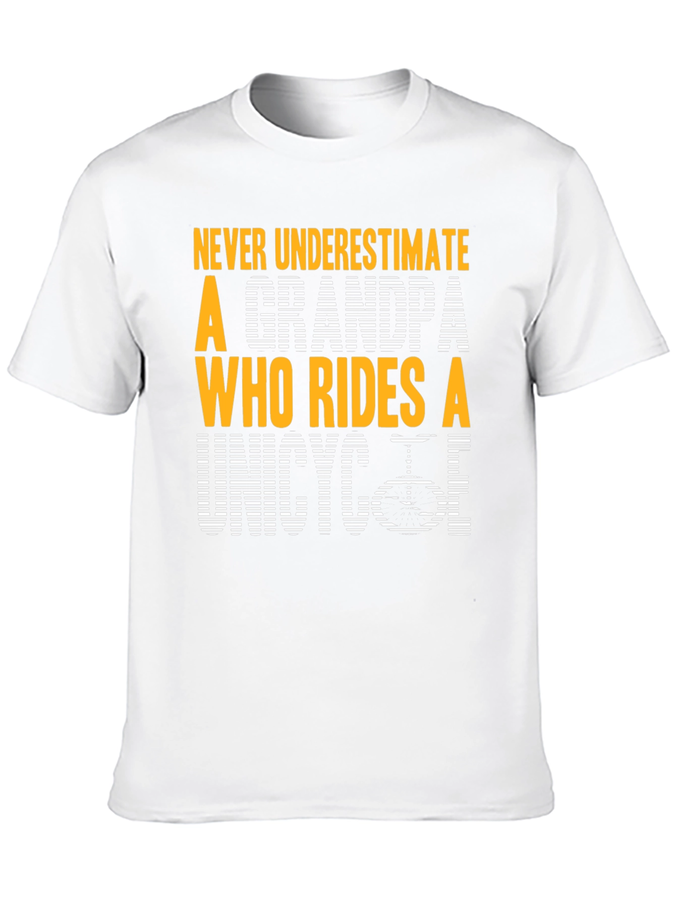 Unicycle Grandpa Graphic T-Shirt