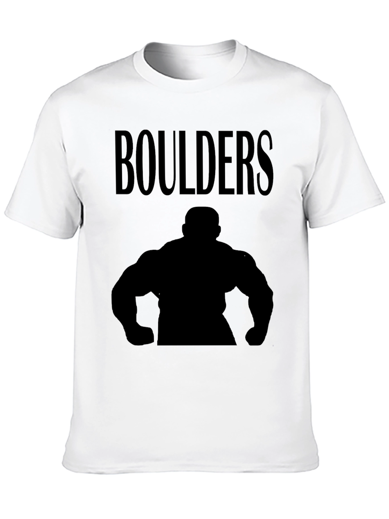 Boulders Black Silhouette Graphic T-Shirt