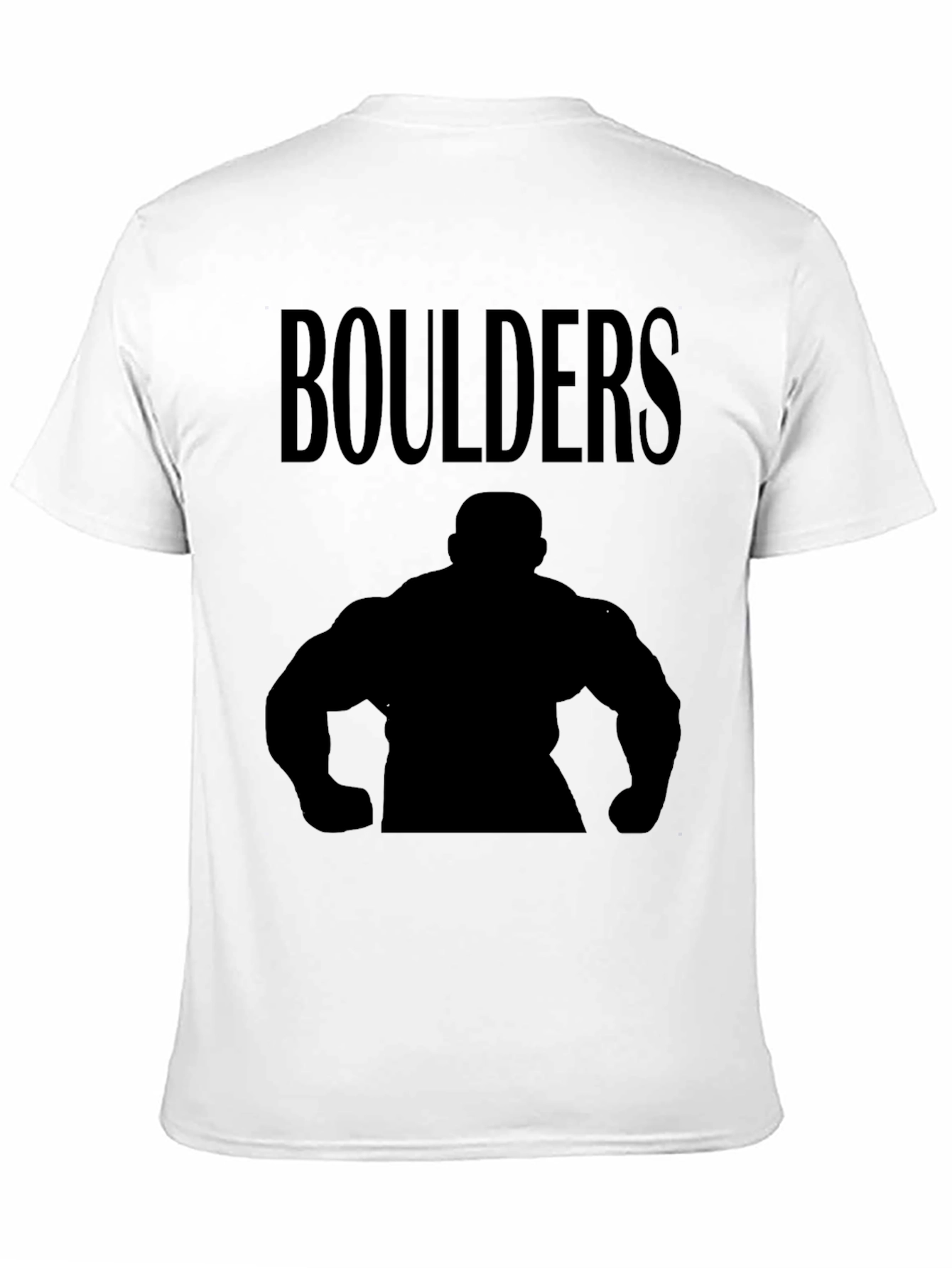 Boulders Black Silhouette Graphic T-Shirt