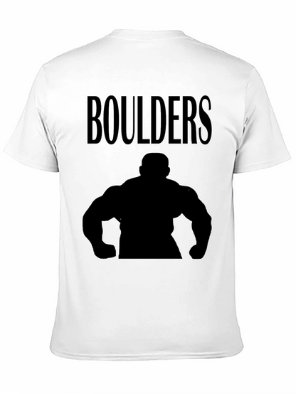 Boulders Black Silhouette Graphic T-Shirt