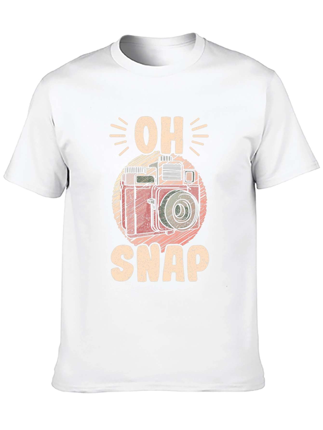 Oh Snap! Camera Graphic T-Shirt