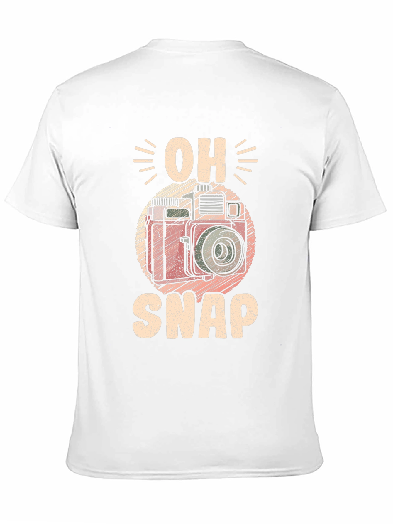 Oh Snap! Camera Graphic T-Shirt
