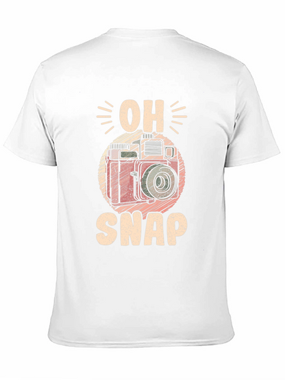 Oh Snap! Camera Graphic T-Shirt