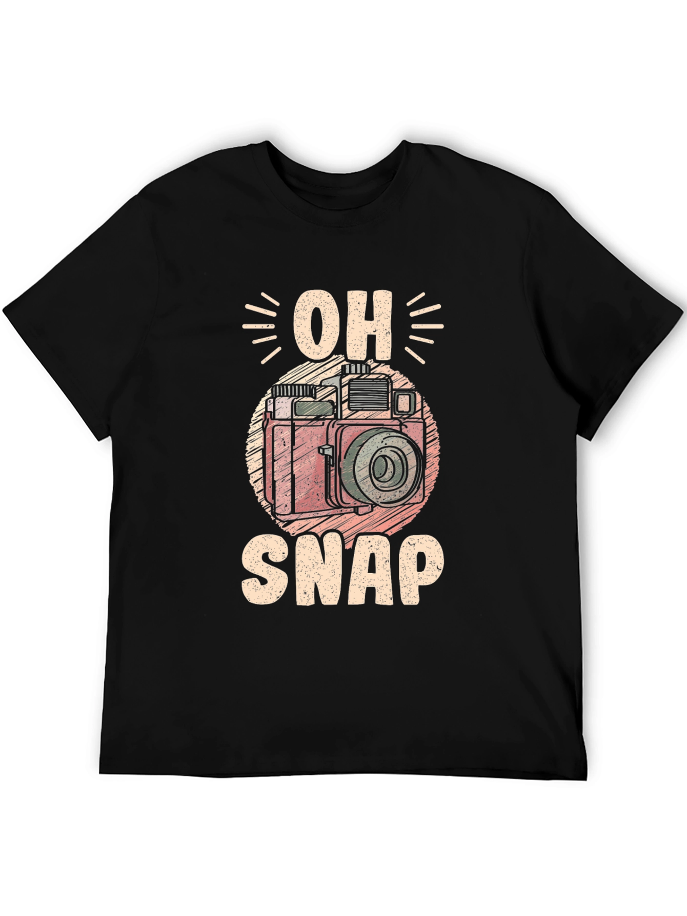Oh Snap! Camera Graphic T-Shirt