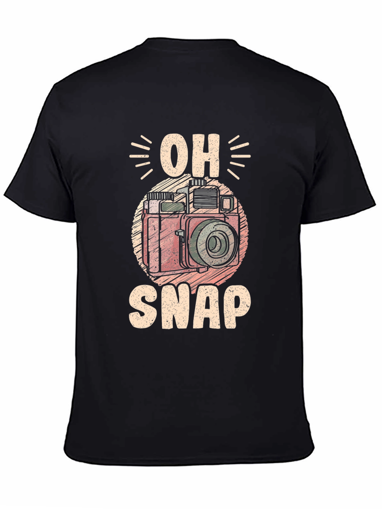 Oh Snap! Camera Graphic T-Shirt