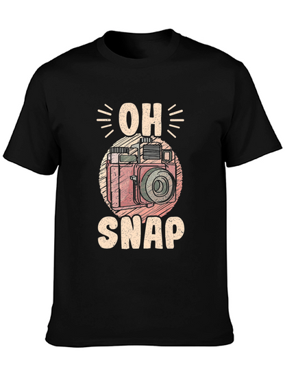 Oh Snap! Camera Graphic T-Shirt