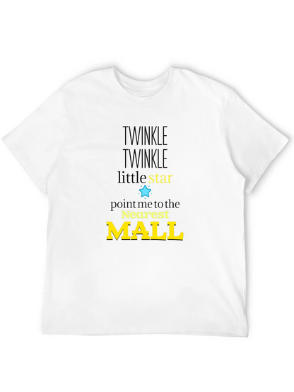 Twinkle Star Mall Graphic Tee - Black