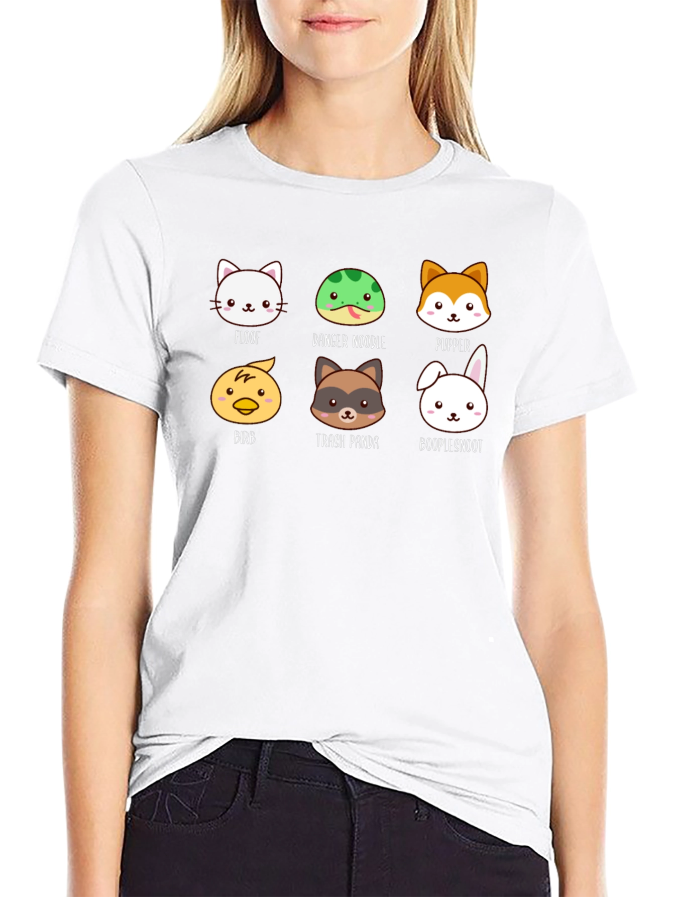 Cute Animal Nickname T-Shirt - Danger Noodle Floof!