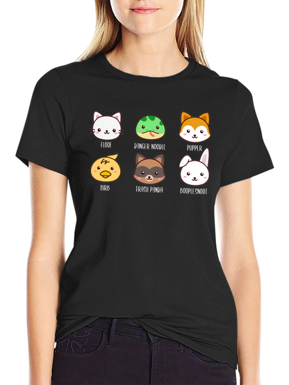 Cute Animal Nickname T-Shirt - Danger Noodle Floof!
