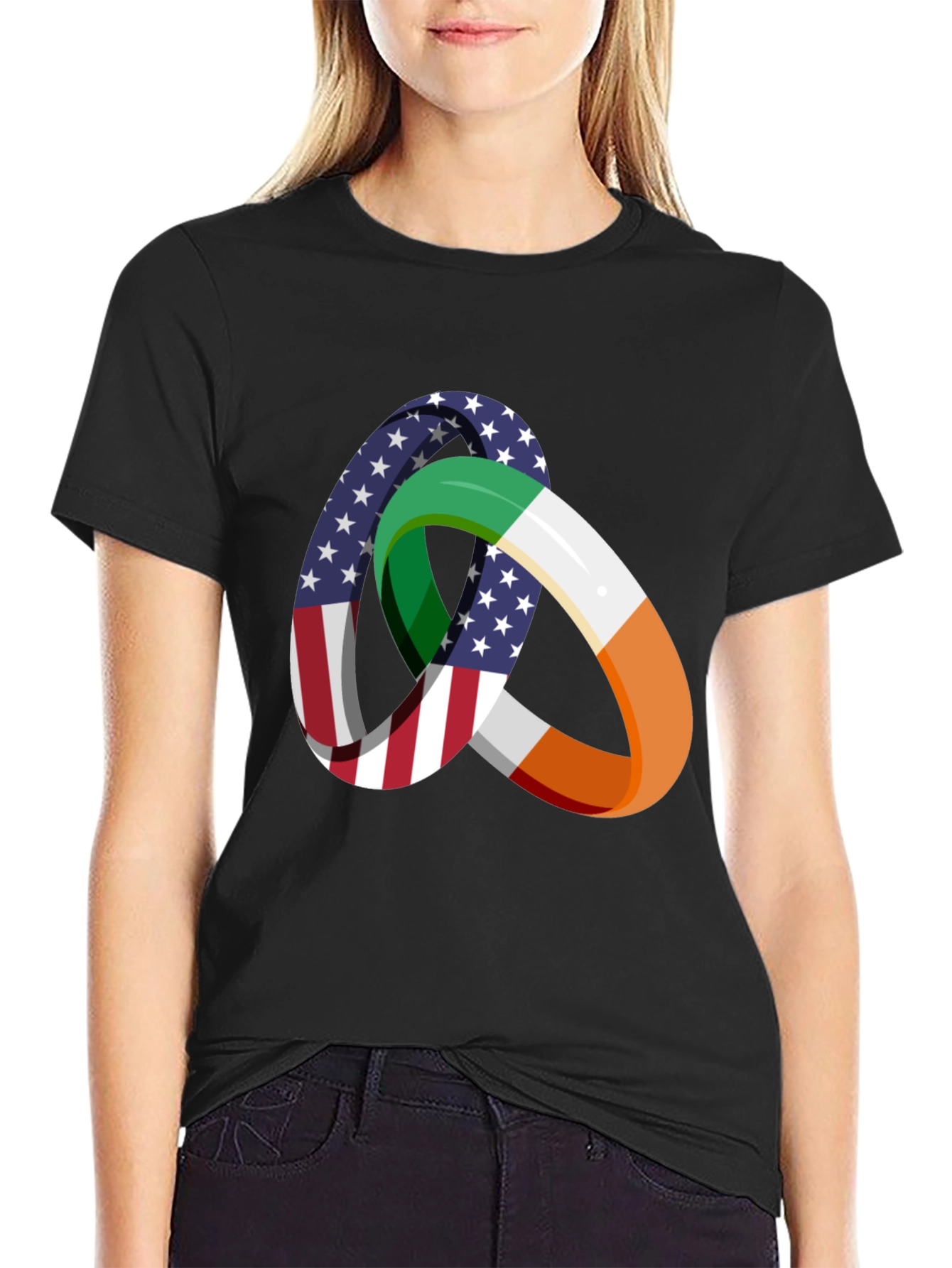 Irish American Flag T-Shirt