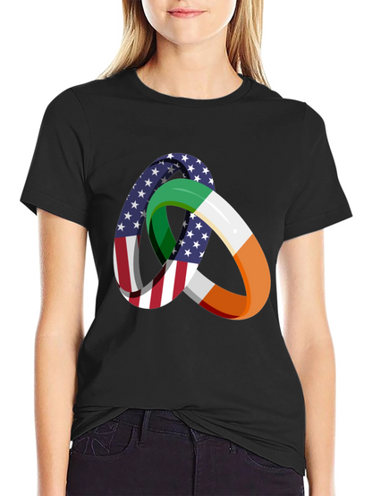 Irish American Flag T-Shirt