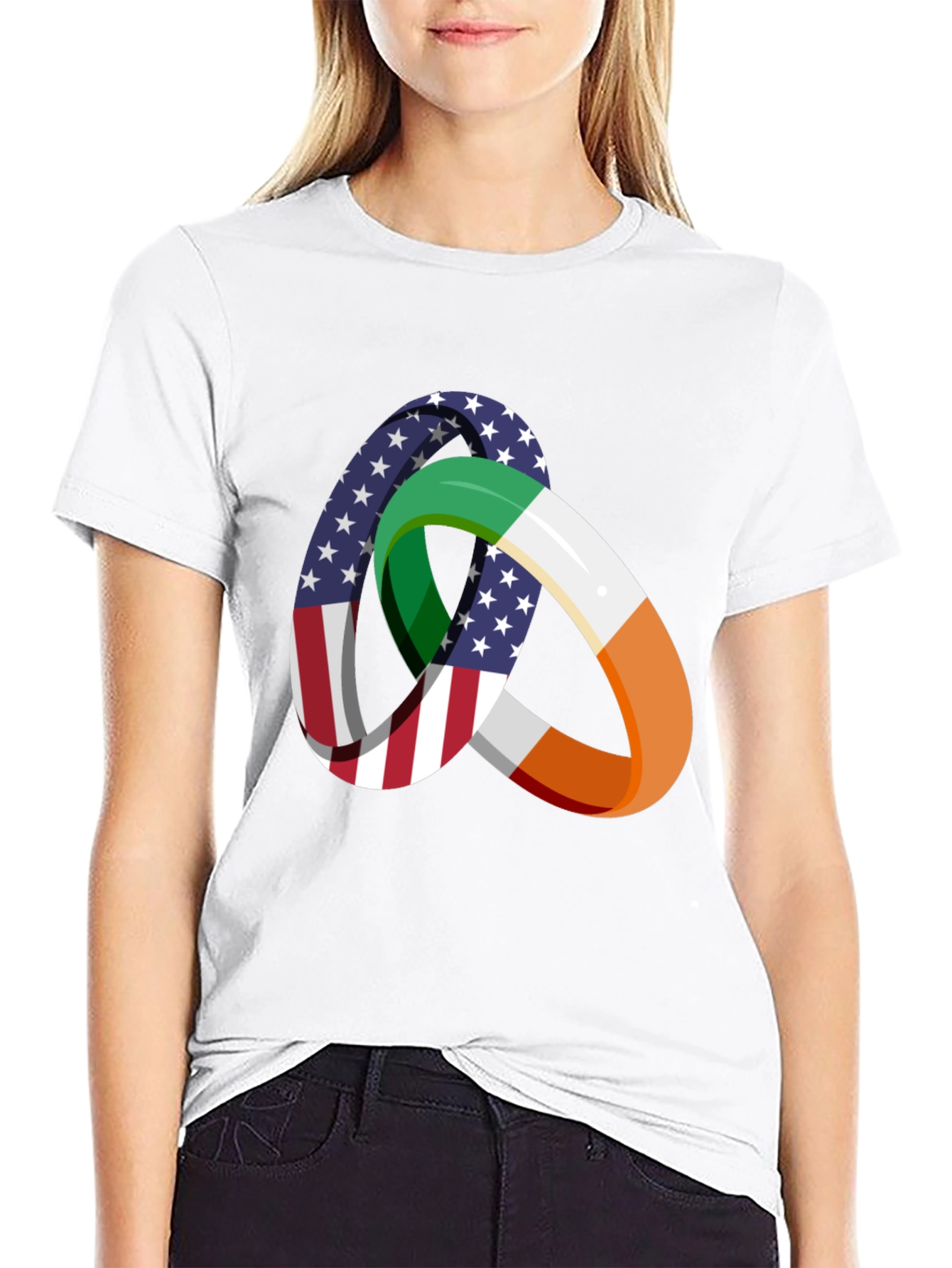 Irish American Flag T-Shirt