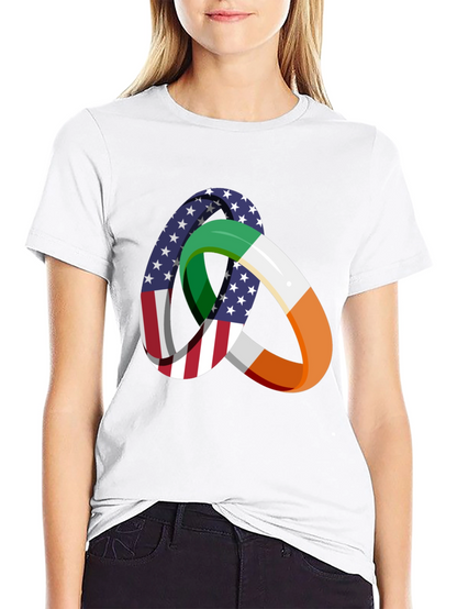 Irish American Flag T-Shirt