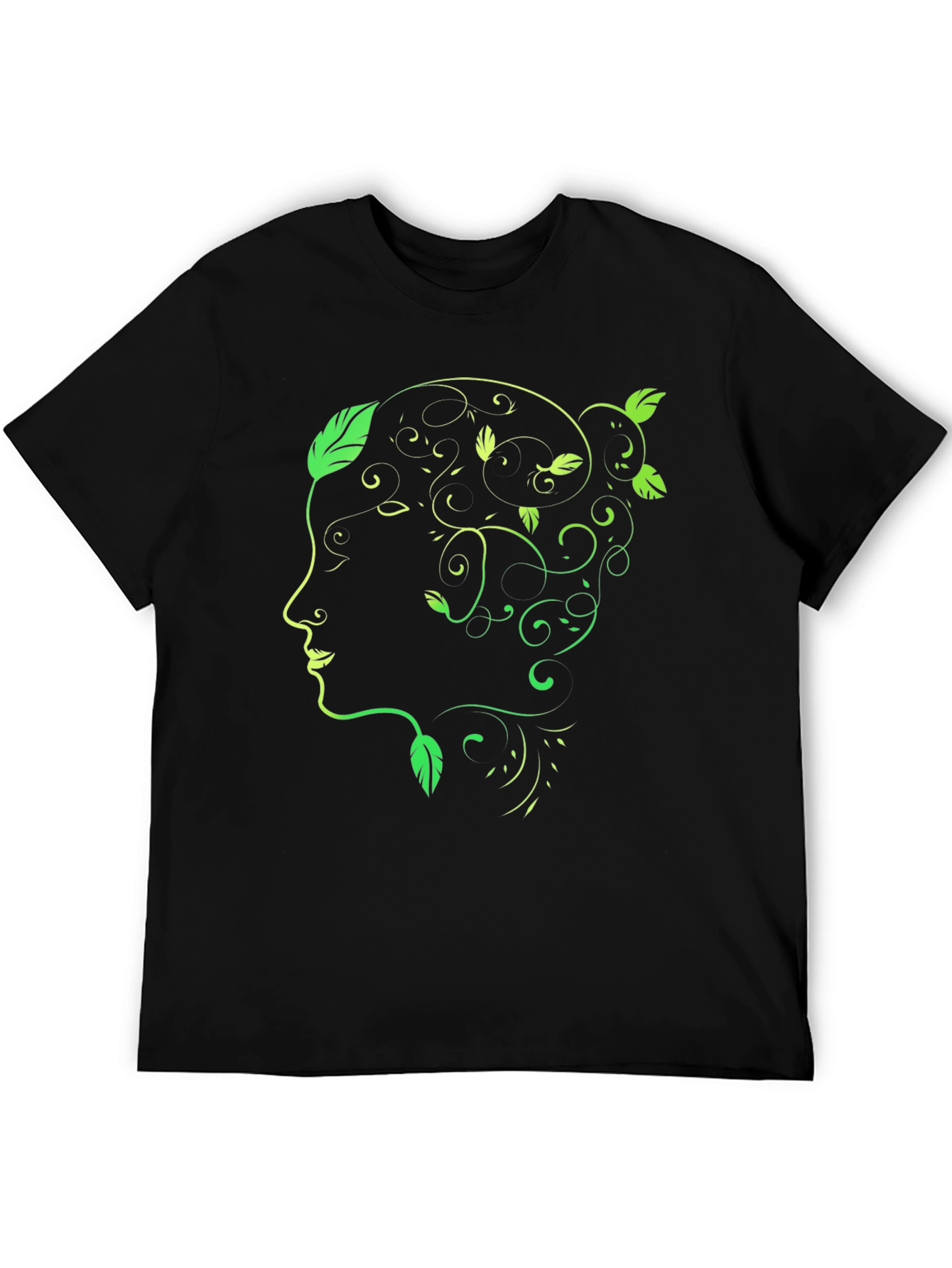 Natures Embrace Black Graphic Tee
