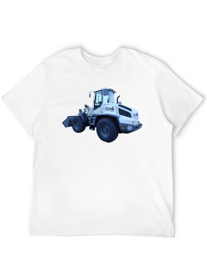 Bulldozer Graphic T-Shirt - Heavy Duty Style