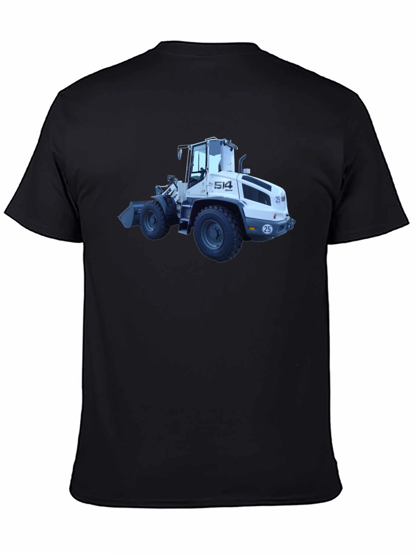 Bulldozer Graphic T-Shirt - Heavy Duty Style