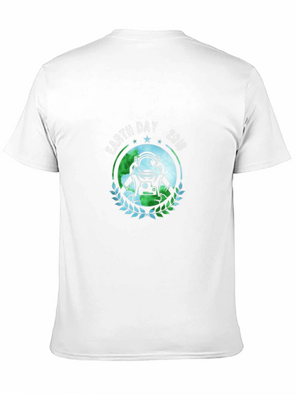 Earth Day 2018 Astronaut T-Shirt - Black