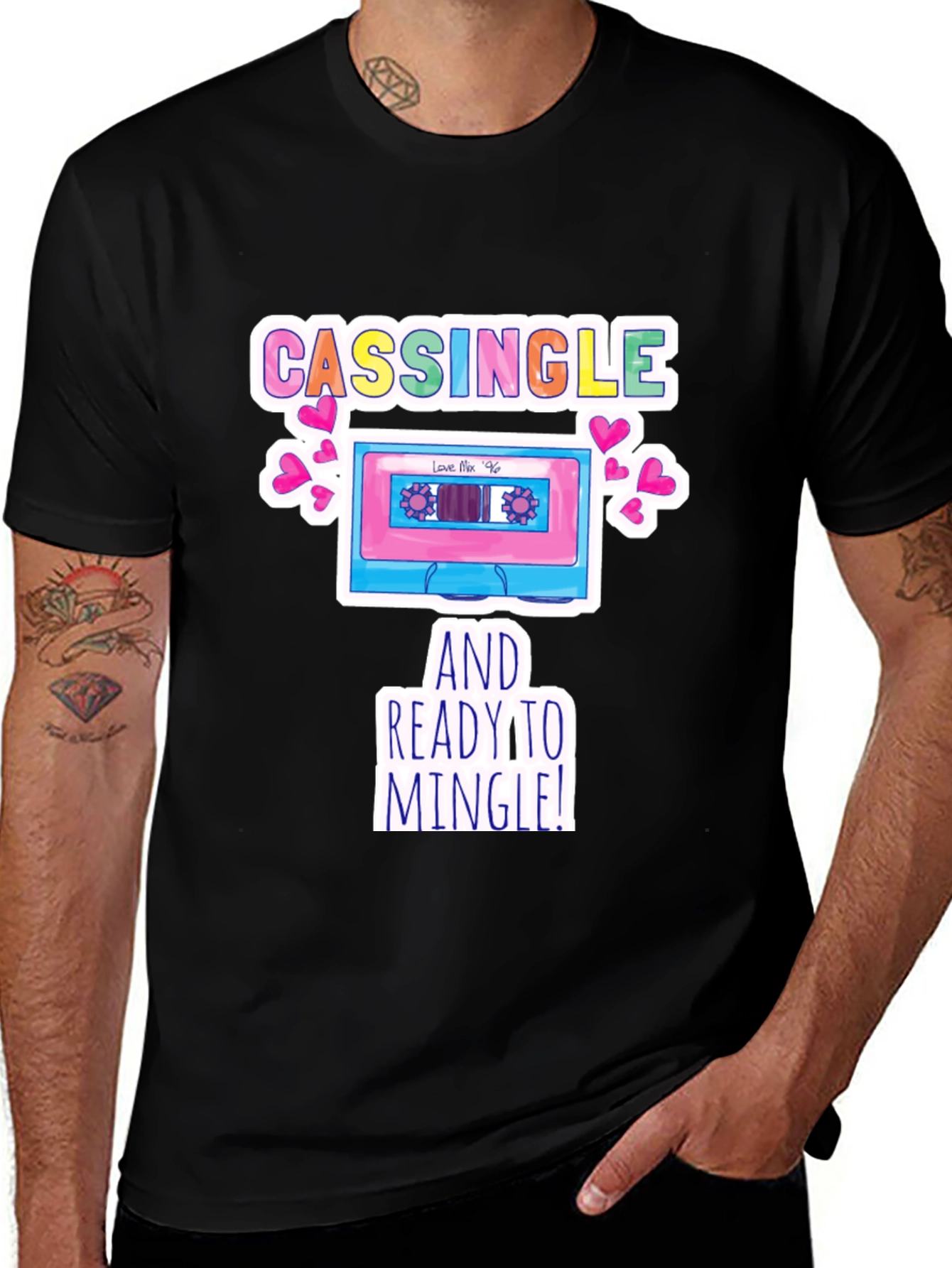 Cassingle and Ready to Mingle T-Shirt