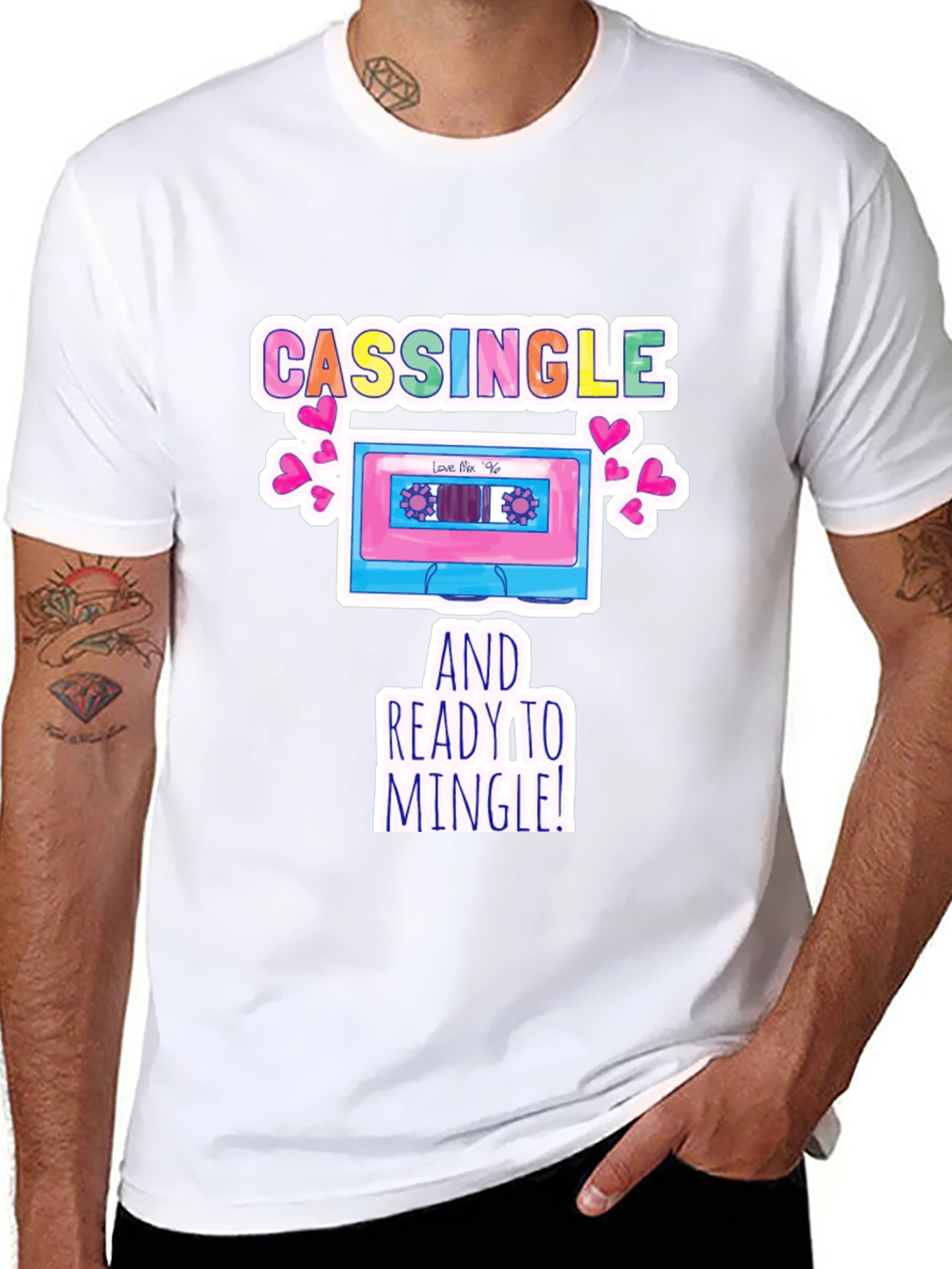 Cassingle and Ready to Mingle T-Shirt