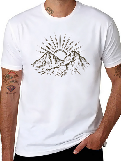Mountain Sunrise Graphic Tee - Adventure Ready