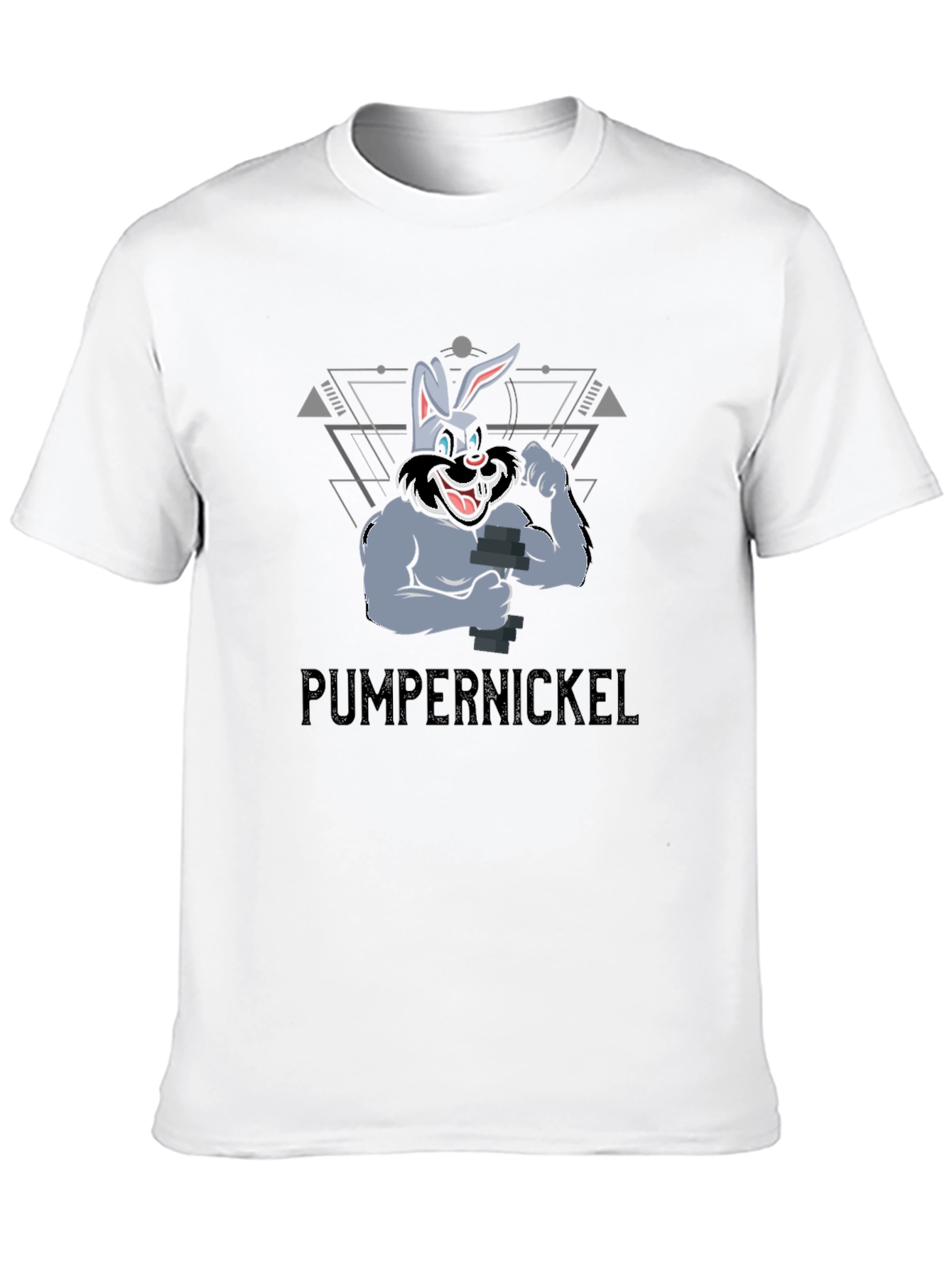 Pumpernickel Bunny Gym T-Shirt