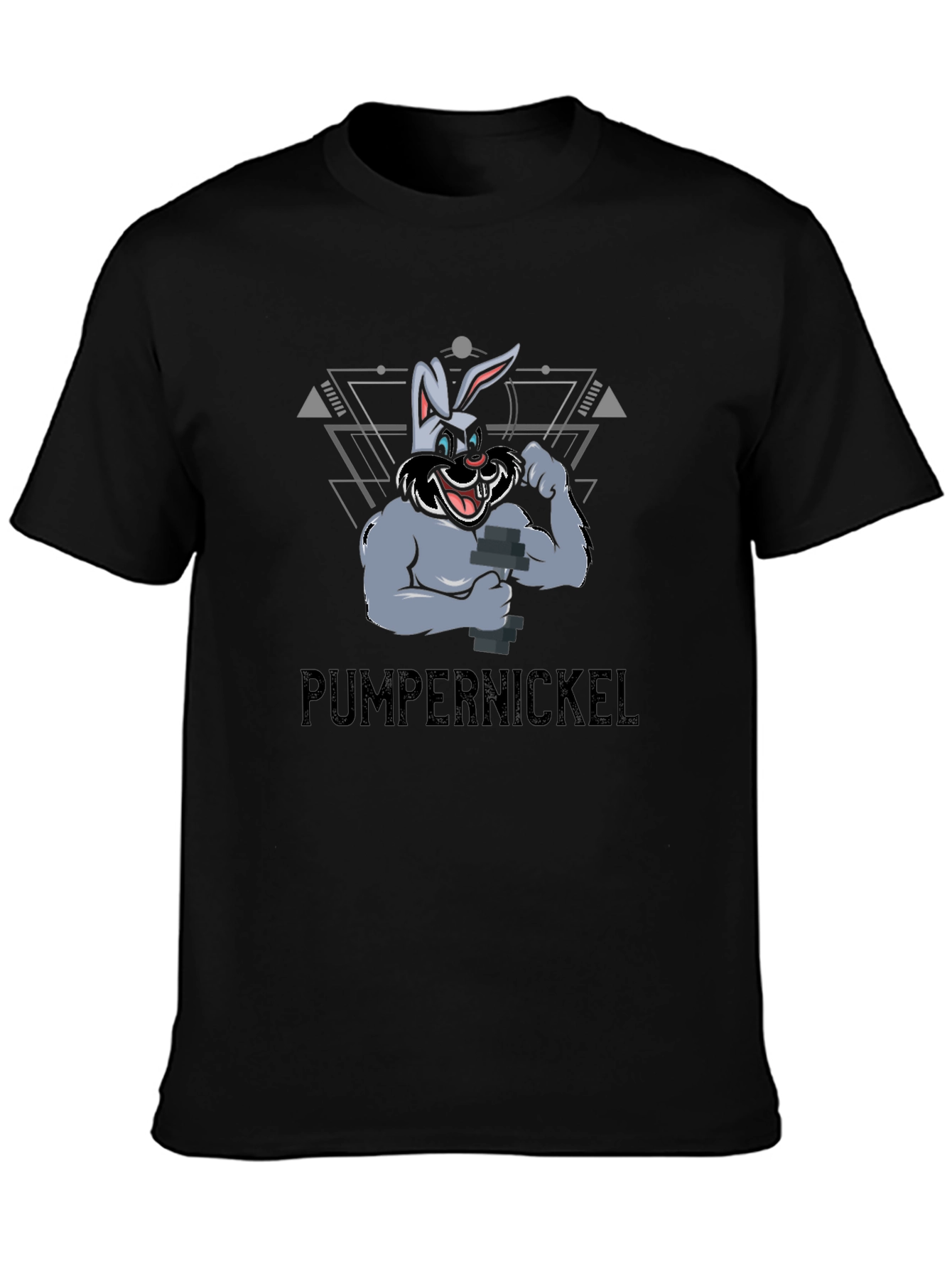 Pumpernickel Bunny Gym T-Shirt