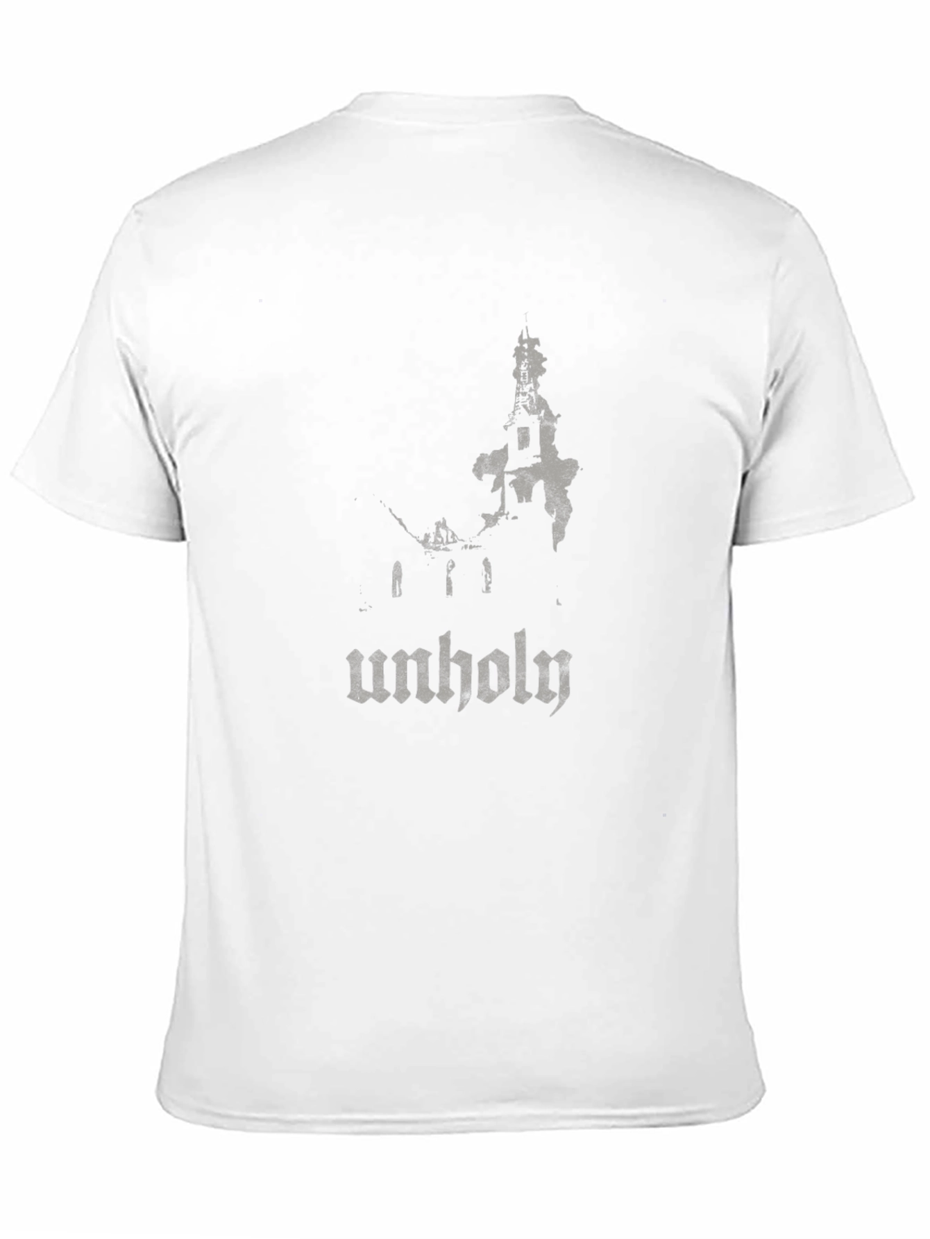 Unholy Graphic Print Black T-Shirt